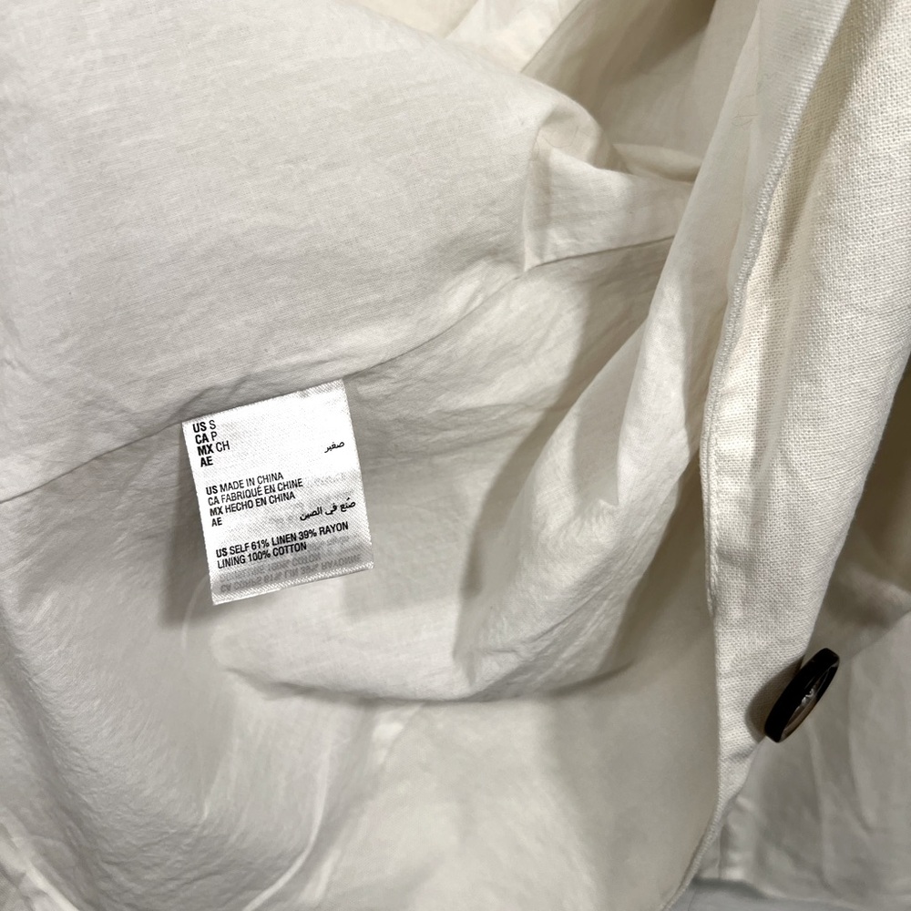 Macy’s AND NOW THIS Linen blazer - Picture 6 of 8